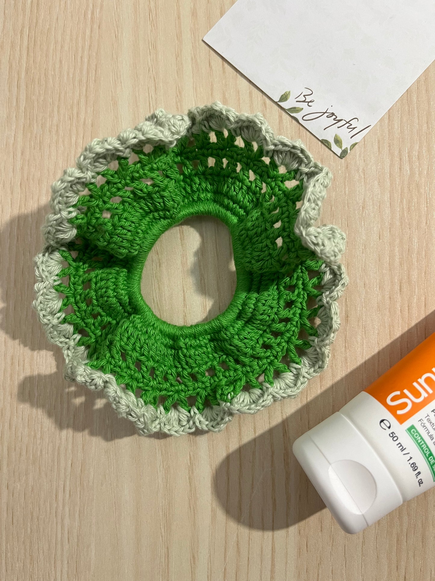 Caribbean Seashore Scrunchie