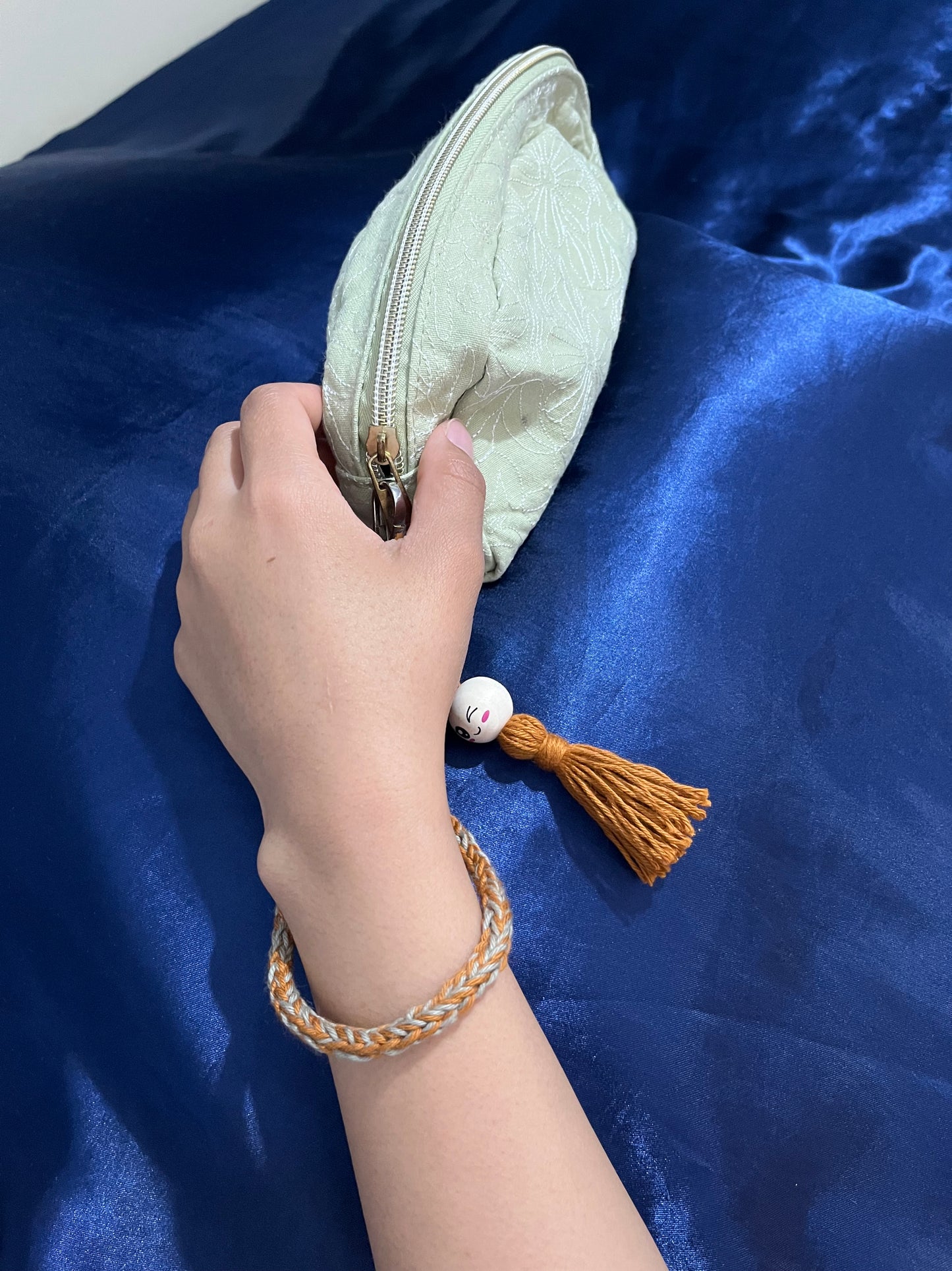 Pouch Wristlet Chain