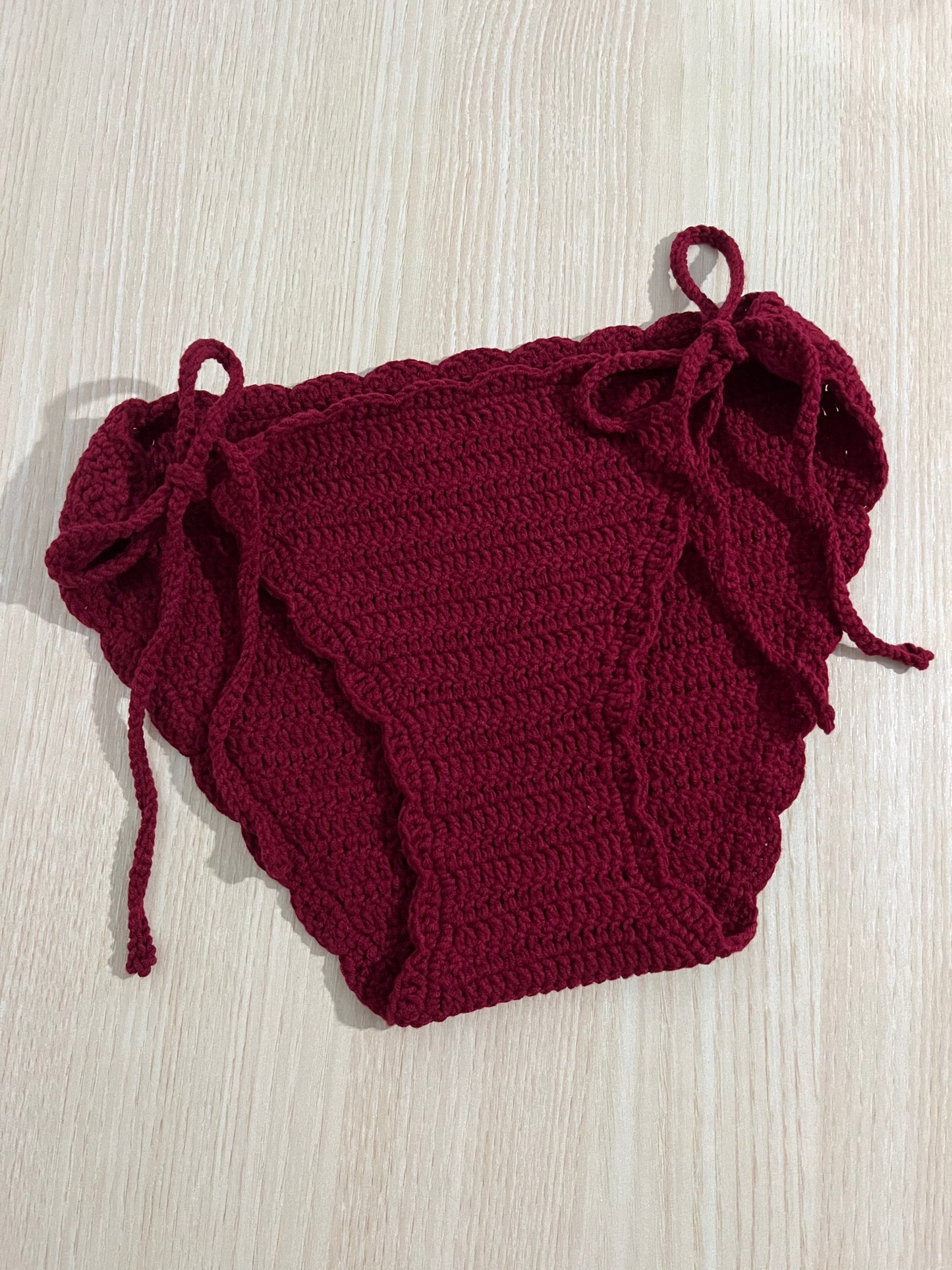 2-piece Bikini Crochet Swimsuit