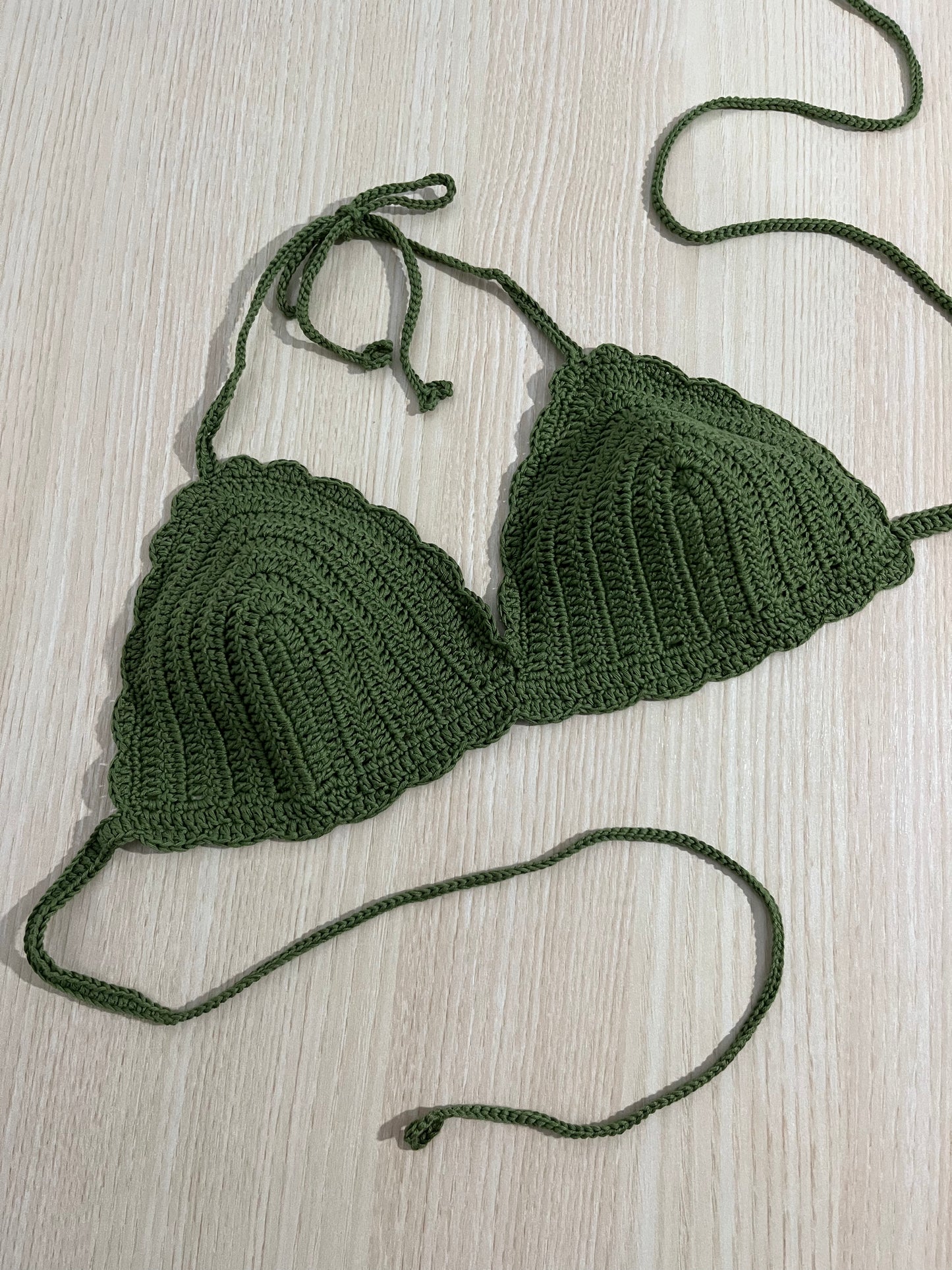 2-piece Bikini Crochet Swimsuit