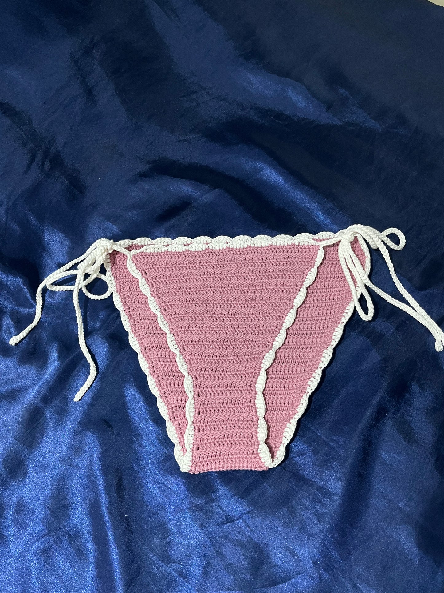 Caged Halter Top Bikini Set
