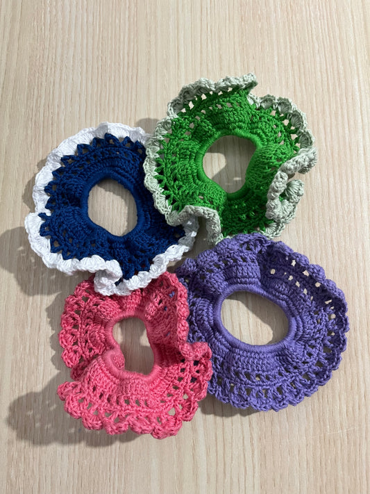 Caribbean Seashore Scrunchie