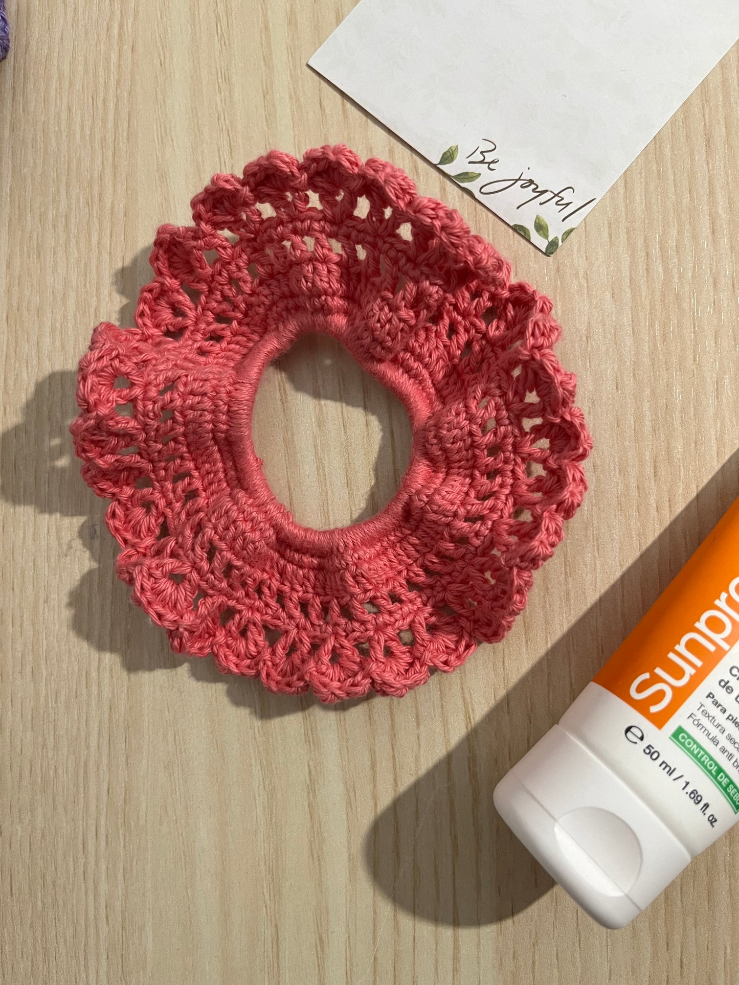 Caribbean Seashore Scrunchie