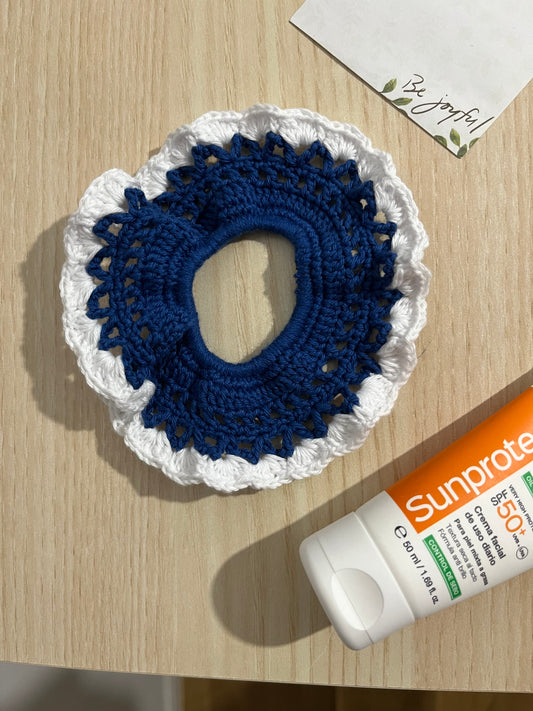 Caribbean Seashore Scrunchie